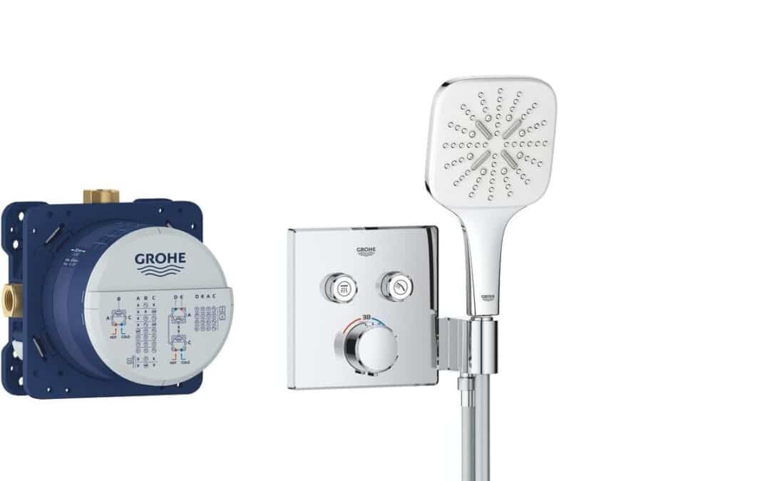 Test : ensemble de douche encastré GROHE Precision SmartControl 2 sorties