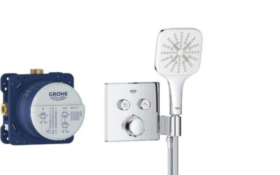 Test : ensemble de douche encastré GROHE Precision SmartControl 2 sorties