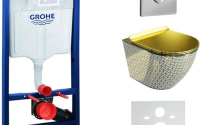 Test : kit complet WC suspendu Sofi Slim Golden Never Die par Lavita