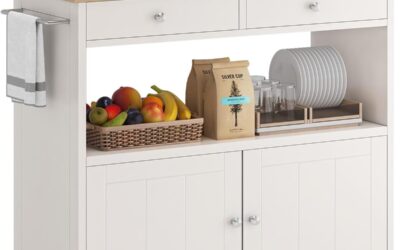 Test du chariot de cuisine knoworld : îlot mobile de 90 cm avec rangements