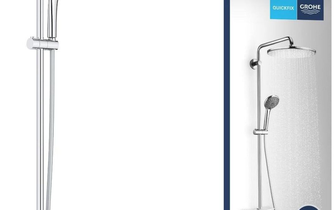 Test du système de douche Vitalio System 310 de Grohe