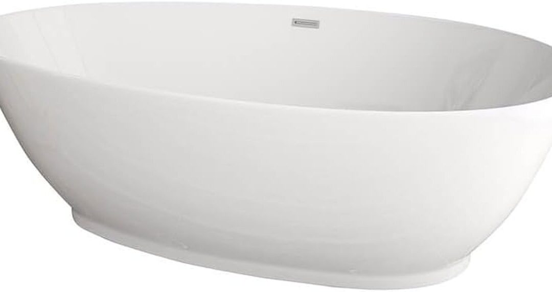 Test: baignoire sur pied Home Deluxe Delia, spacieuse et élégante