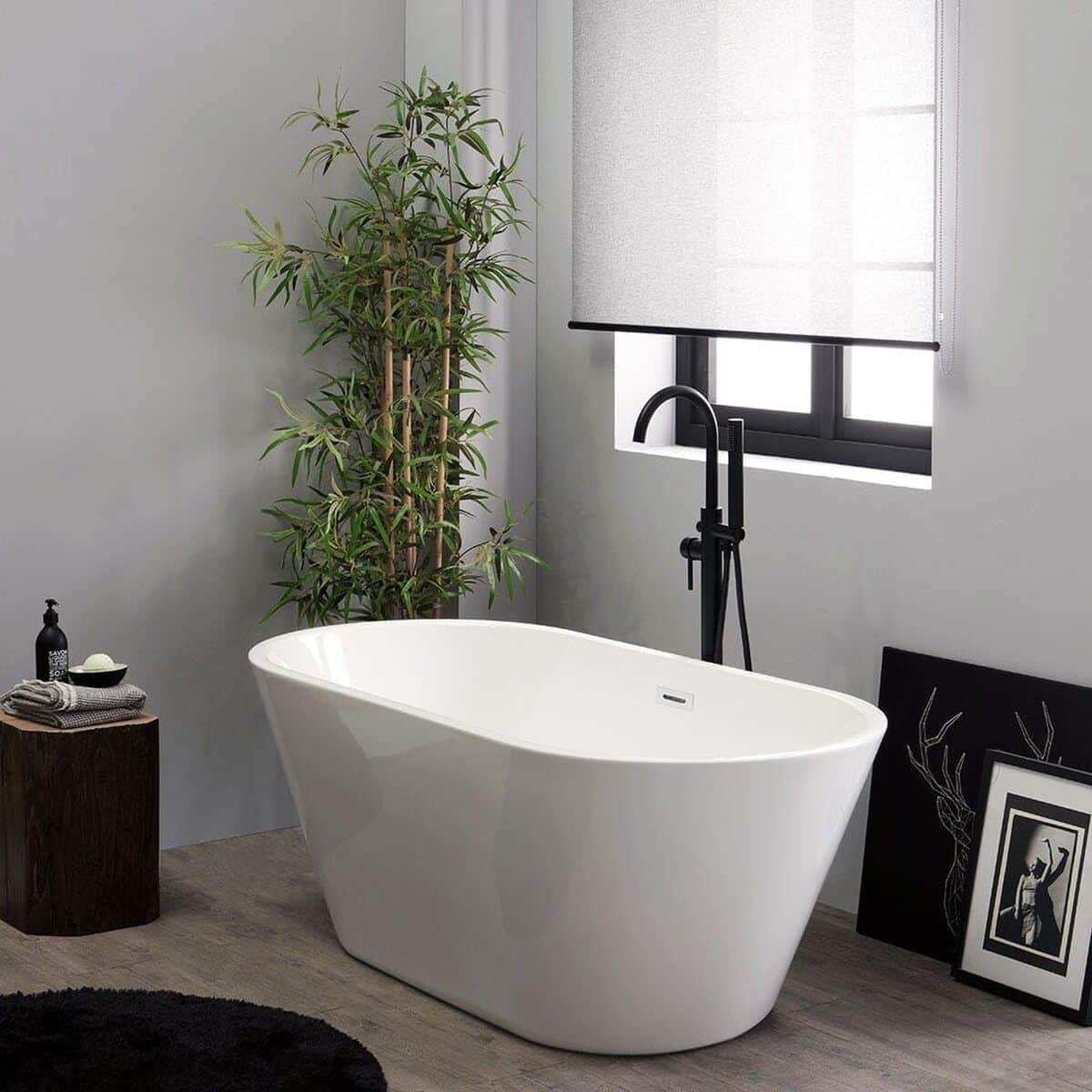 Test de la baignoire ovale Kiamami Valentina Allegra 150 cm