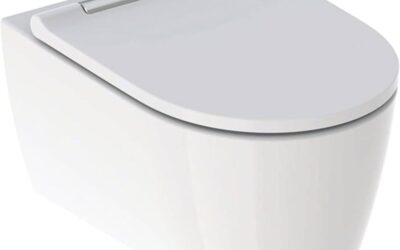 Test du combipack Geberit One : wC suspendu et abattant blanc Kera Tect
