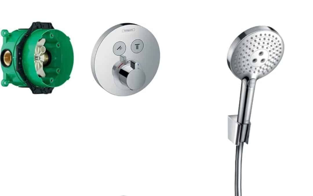 Test du mitigeur thermostatique Hansgrohe Raindance Select S chromé