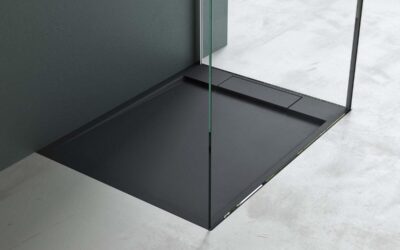 Test : receveur de douche Géo4 Mai & Mai en résine marbre 100×120 cm