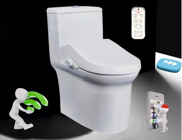 Abattant WC Lavant Luxe Silver Connect