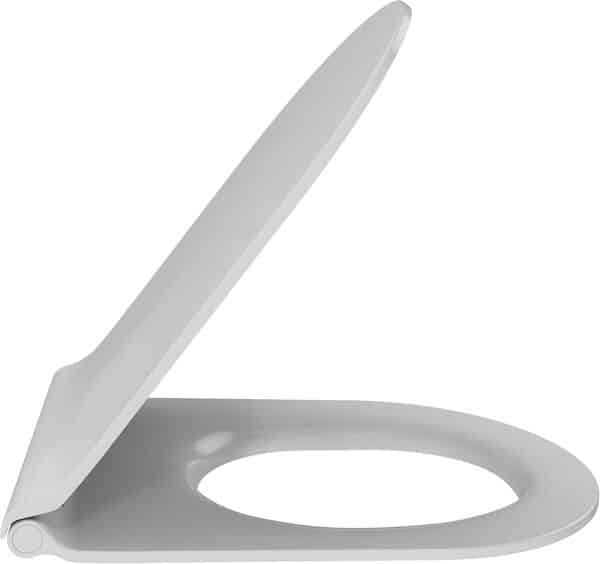 Jacob Delafon - Pack WC au Sol Sans Bride Rodin+ - Sortie Variable - Rรฉservoir รconomie d'eau 3/6L - Abattant Extra-Plat Dรฉclipsable Fermeture Douce - 66,5 x 36 x 83 cm- Blanc - E25855-00