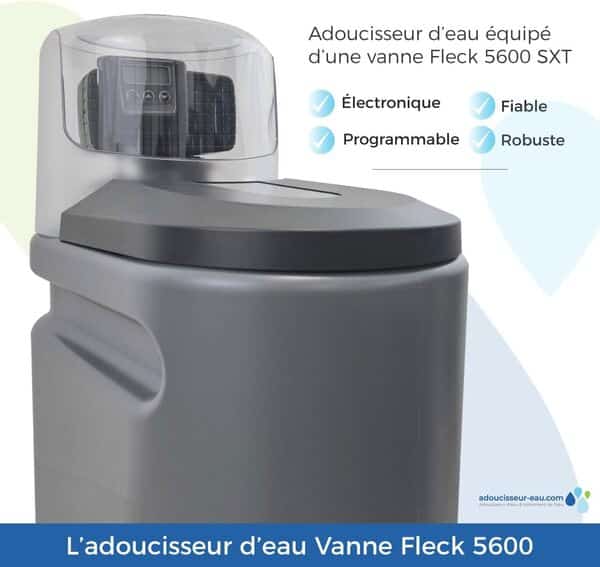 Adoucisseur D'eau 25l Fleck 5600 Sxt Complet Avec Accessoires