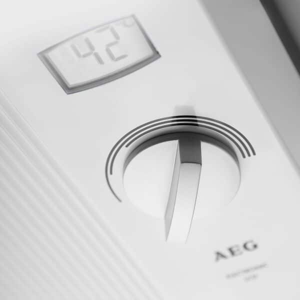 AEG 222395 Chauffe-eau électronique DDLE LCD 27 Blanc 27 kW 400 V [Classe énergétique B]