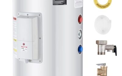 Test : vevor chauffe-eau électrique 1, 6 kW, réservoir 40 L avec affichage LED