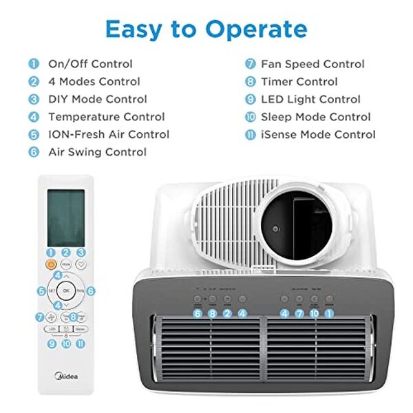 Découvrez notre analyse complète du climatiseur portable Midea Real Cool 35 : performance, fonctionnalité 3-en-1 et capacité de 12000 BTU. Est-il fait pour vous  ? Trouvez la réponse  !