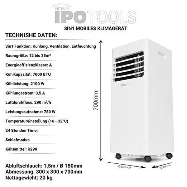 Découvrez le test complet du climatiseur IPOTOOLS 7000 BTU avec télécommande : efficacité, fonctionnalités, avantages et inconvénients pour un choix éclairé en matière de confort intérieur