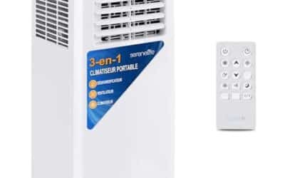 Test du climatiseur mobile SereneLife 9K BTU : performance et connectivité Wi-Fi