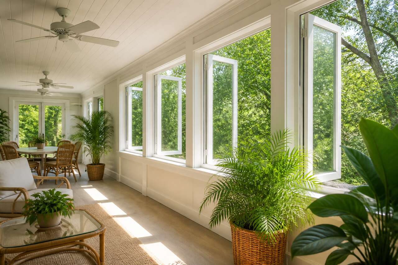 Comment améliorer la ventilation de sa véranda en été