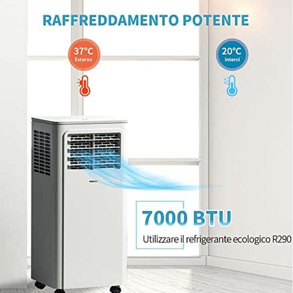 Découvrez notre test complet du climatiseur mobile Shinco 7000BTU 3-en-1 : performances, consommation et avis d'utilisateurs pour choisir le meilleur climatiseur.