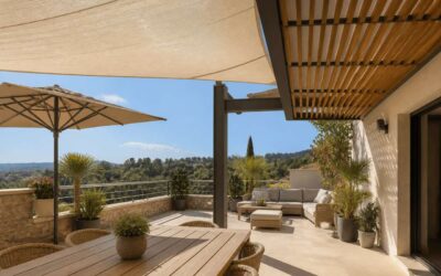 Parasol, voile d&rsquo;ombrage ou pergola : comment protéger sa terrasse du soleil ?