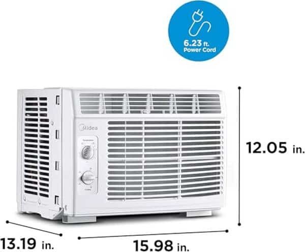 DĂ©couvrez notre test complet du climatiseur de fenĂȘtre Midea 6000 BTU : performances, consommation Ă©nergĂ©tique et avis d'utilisateurs pour bien choisir.