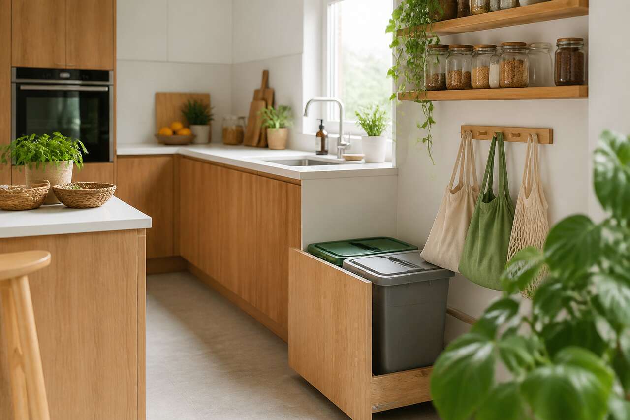 à la maison: remplacer les sacs plastique pour les déchets et le stockage à la maison: remplacer les sacs plastique pour les déchets et le stockage