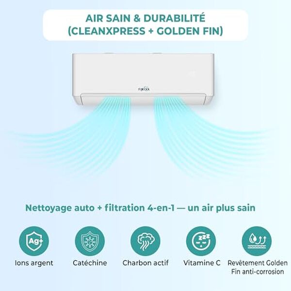 Découvrez notre test complet du climatiseur FUJICOOL T-PRO 9000 BTU wi-fi : performances, bruit, consommation et avis détaillé pour un achat avisé.