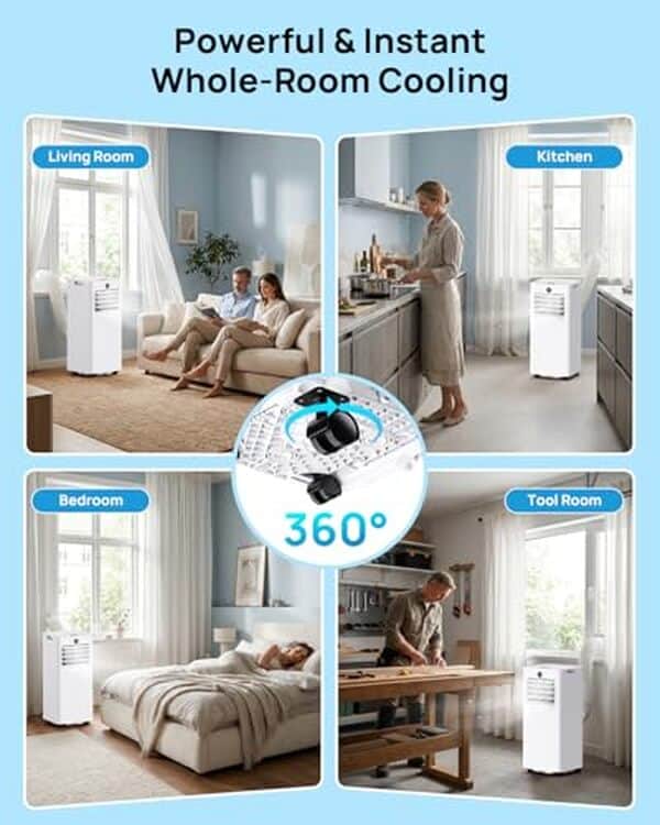 Découvrez notre test complet du climatiseur mobile 7000 BTU : performances énergétiques, niveau sonore réduit et efficacité climatique pour rafraîchir votre intérieur.