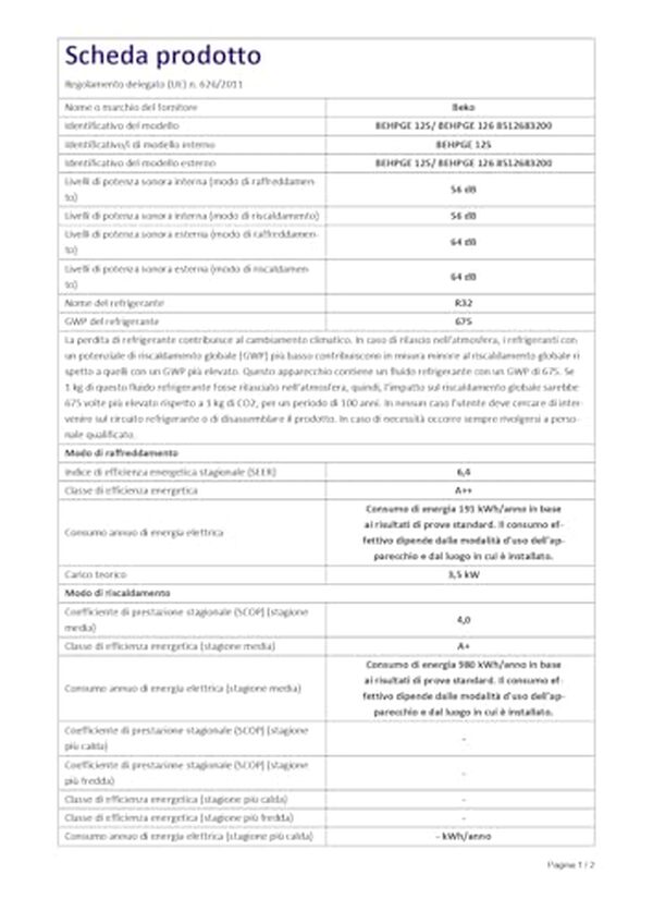 Découvrez notre test détaillé du climatiseur fixe Beko ROUND RANGE BEHPG 126 white : performances, consommation énergétique et avantages pour votre confort.
