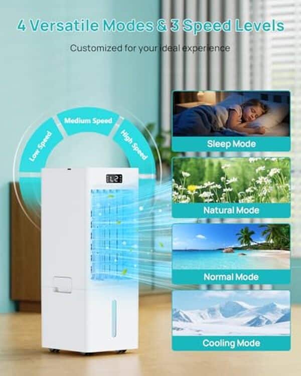 Découvrez notre test complet du climatiseur mobile 4 en 1 portable et silencieux. Avis, performances, avantages et inconvénients de ce climatiseur multifonction.