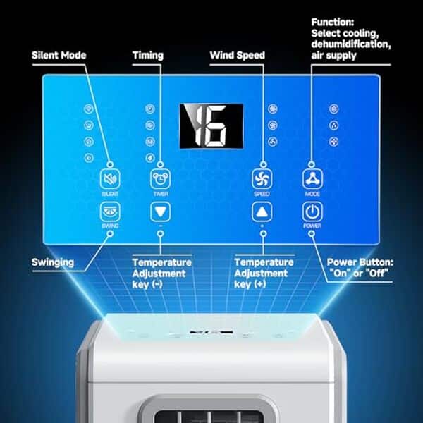 Découvrez notre test détaillé du climatiseur mobile 4 en 1 de 8000 BTU. Performances, silence et polyvalence : tout ce qu'il faut savoir avant d'acheter.