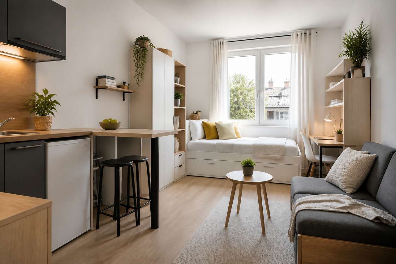 Optimiser l’espace dans un studio : meubles compacts et double usage Optimiser l’espace dans un studio : meubles compacts et double usage