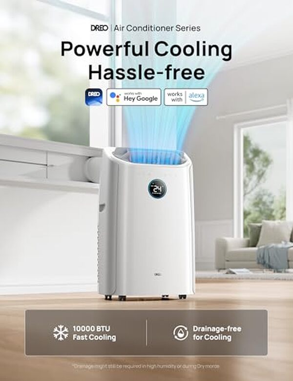 Découvrez notre test du climatiseur portable Dreo 10 000 BTU : performances, silence et polyvalence pour un confort optimal cet été.