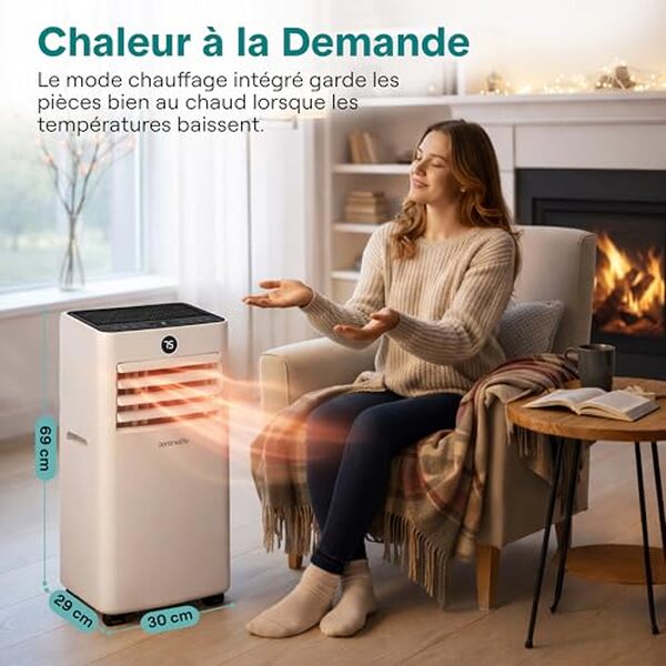 Découvrez notre test détaillé du climatiseur mobile SereneLife 9000 BTU : performance, polyvalence et efficacité énergétique pour un confort optimal en toute saison. 