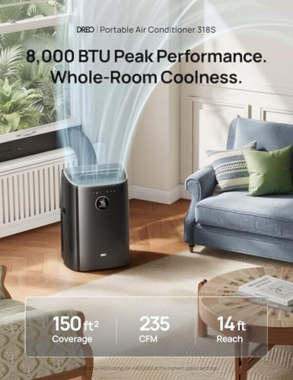 Découvrez notre test du climatiseur mobile DREO AC318S 7500 BTU. Efficacité 3-en-1, performances et consommation énergétique : tout ce que vous devez savoir.