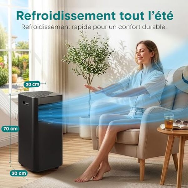 Découvrez notre test du climatiseur mobile SereneLife 9000 BTU. Efficacité 3 en 1, performances et avis complets pour bien choisir votre climatiseur.
