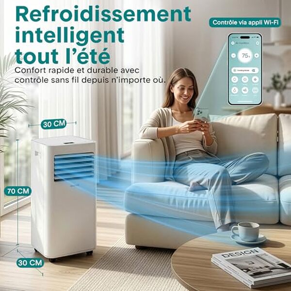 Découvrez notre test détaillé du climatiseur portable SereneLife 9 000 BTU 3 en 1. Performance, efficacité énergétique et avis utilisateurs pour choisir votre climatiseur.