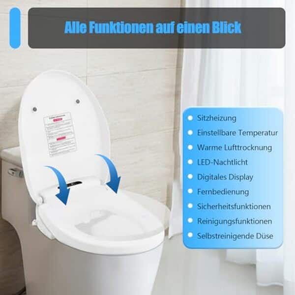 Découvrez notre test détaillé du siège de toilette chauffant VonVVer avec bidet intégré et séchage automatique : caractéristiques, performances et avis client. 