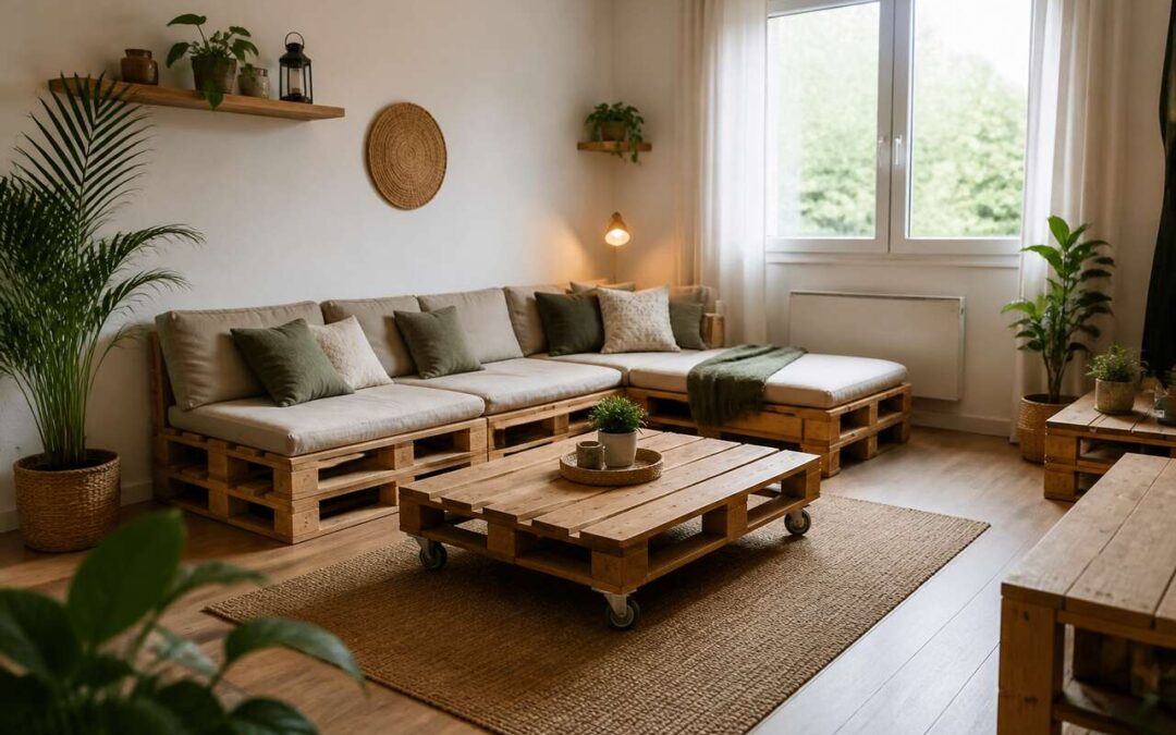 4 DIY pour utiliser des palettes dans sa déco