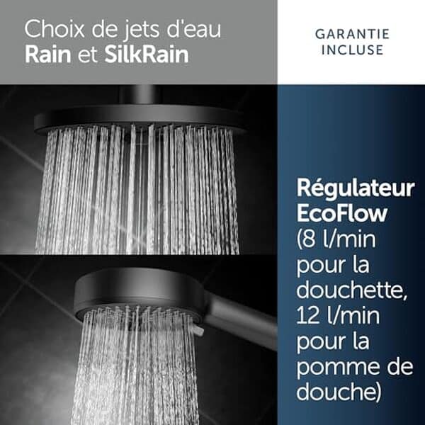 Découvrez notre test complet de la colonne de douche Ideal Standard Ceratherm Alu+ en aluminium recyclé noir mat : performances, design et avis détaillés.