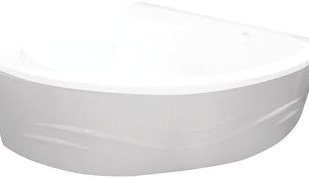Test : baignoire d'angle gain de place Ondée Fany 160x90cm