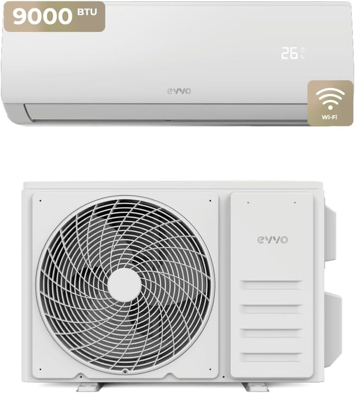 Test : climatiseur EVVO Clima Split WiFi 9000 BTU