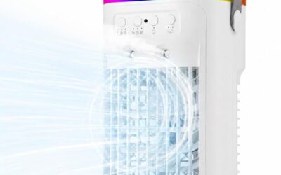 Test du climatiseur mobile : mini rafraรฎchisseur d’air silencieux avec tรฉlรฉcommande