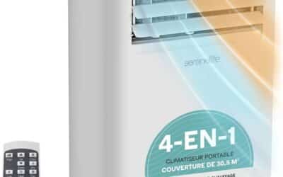 Test du climatiseur mobile SereneLife 9000 BTU : performance et polyvalence