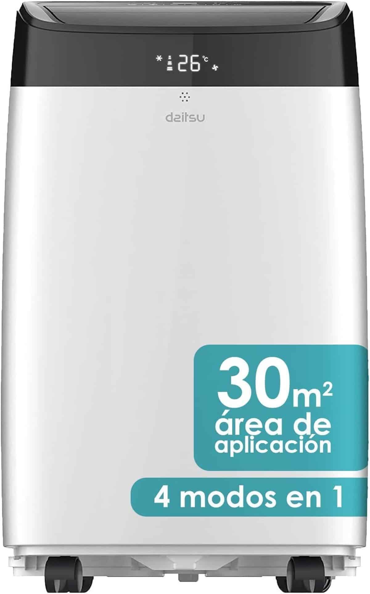 Test du climatiseur portable Daitsu Alisios Premium APD12FCX avec pompe à chaleur wifi
