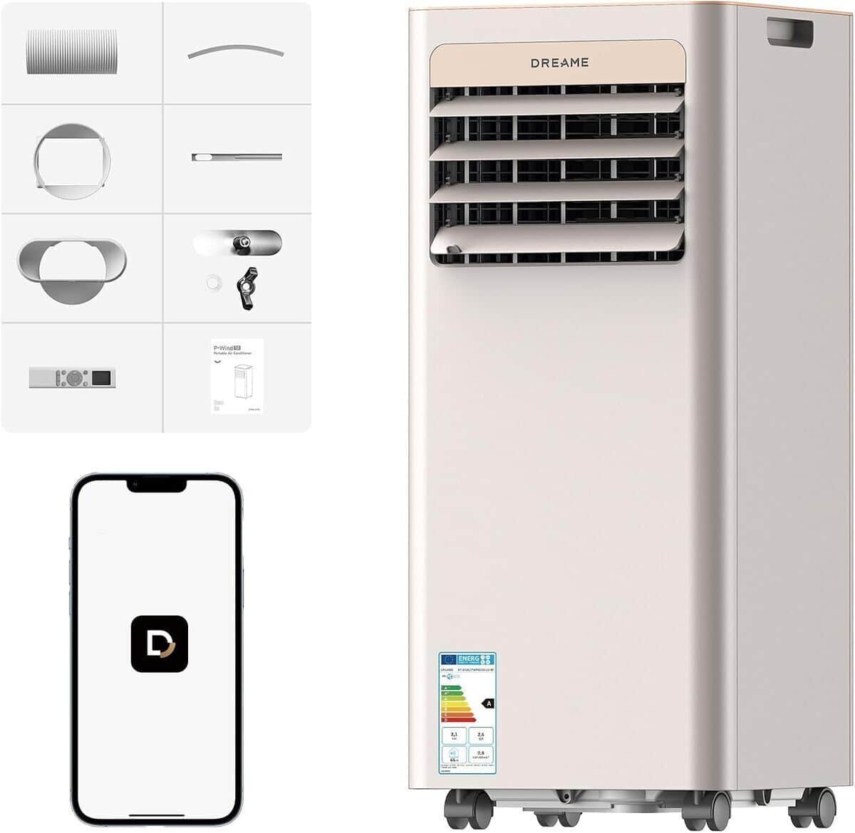 Test du climatiseur portable Dreame P-Wind10 7000 BTU : performance et praticitรฉ