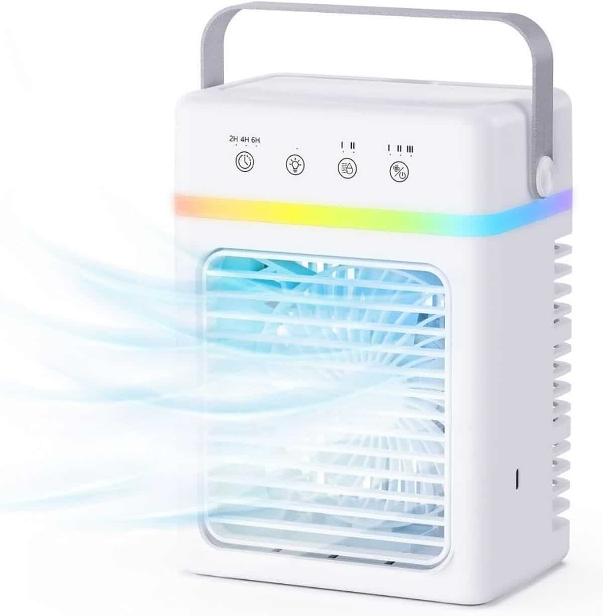 Test du mini climatiseur mobile 900ml : fraรฎcheur portable optimisรฉe