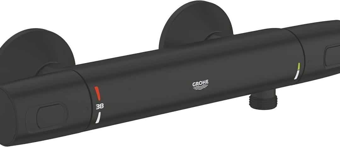Test : mitigeur thermostatique Grohe Precision Trend noir mat