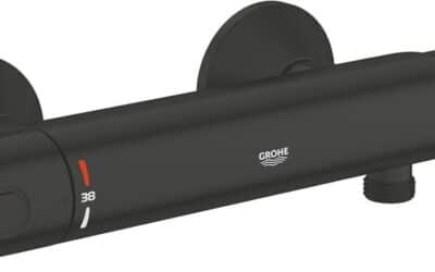 Test : mitigeur thermostatique Grohe Precision Trend noir mat