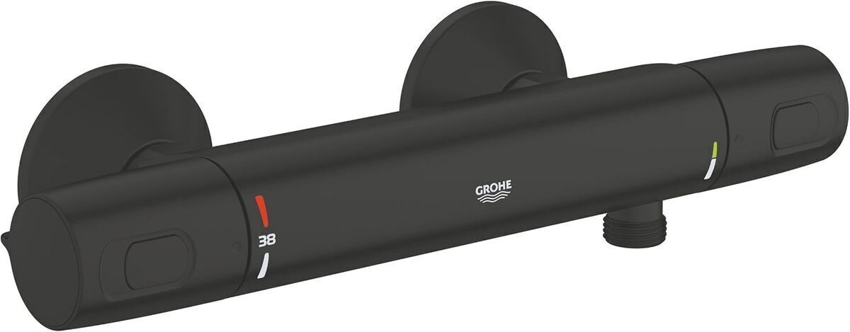 Test : mitigeur thermostatique Grohe Precision Trend noir mat