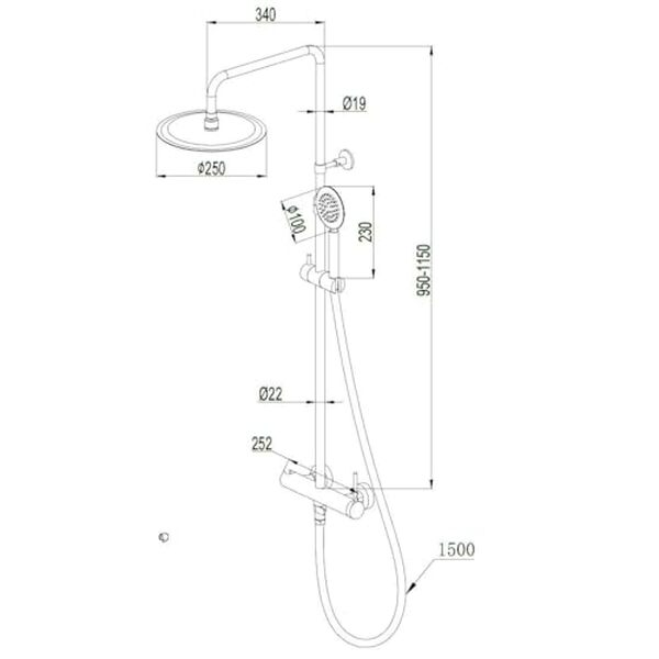 Découvrez notre test complet de la colonne mécanique Essebagno Lollipop II or brossé 250 : performances, design et qualité de fabrication analysés en détail.