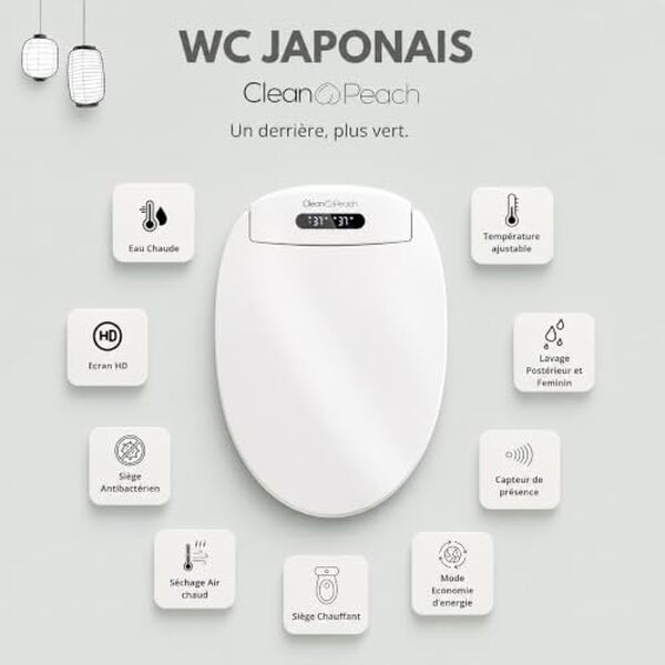 Découvrez notre test du bidet toilette Clean Peach : une solution de confort japonais pour votre salle de bains. Fonctionnalités, avantages et avis complets.