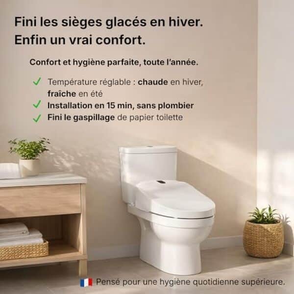 Découvrez notre test détaillé de l'abattant WC japonais automatique BATIHERO : fonctionnalités, prix et avis pour choisir le meilleur siège de toilettes connecté. 